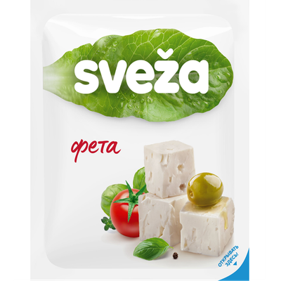Сыр рассольный «Sveza» фета 45%