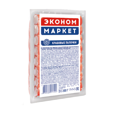 Крабовые палочки «Эконом маркет» охлажденные