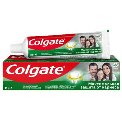 Паста зубная «Colgate» Максимальная защита от кариеса