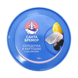 Сельдь филе-кусочки «Санта Бремор» к картошке с маслинами