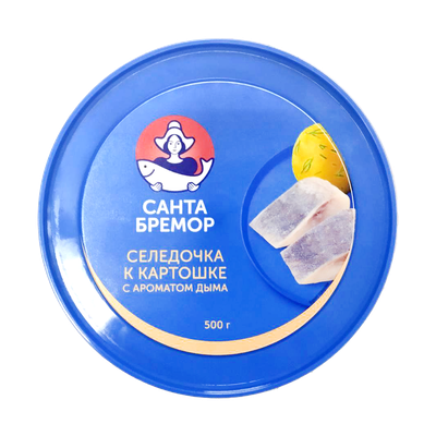 Сельдь филе-кусочки «Санта Бремор» к картошке с ароматом дыма