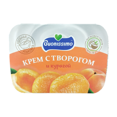 Крем с творогом «Buonissimo» курага