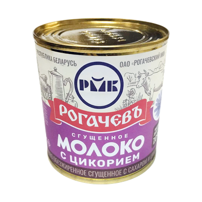 Молоко сгущенное «Рогачевъ» 7% с цикорием 
