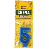 Свеча для торта «Домашний сундук» 