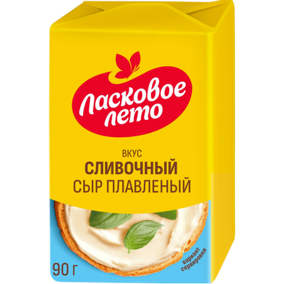 Сыр плавленый «Ласковое лето» сливочный