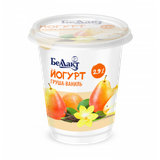 Йогурт «Беллакт» 2,9% груша-ваниль
