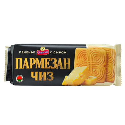 Печенье Спартак «Пармезан чиз» с сыром