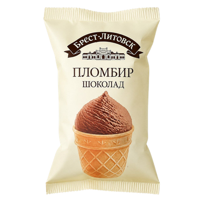 Мороженное Пломбир шоколад «Брест - Литовск»