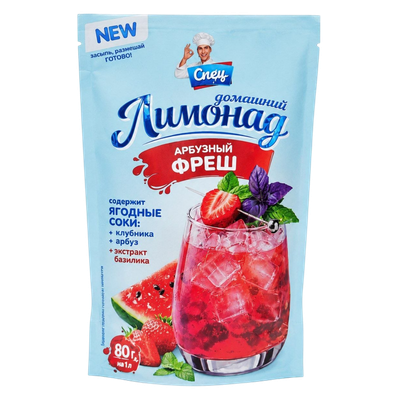 Смесь для напитка «Лимонад» арбузный фреш