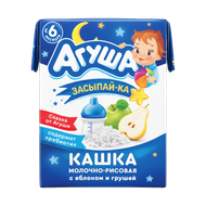 Каша молочно-рисовая «Агуша» яблоко-груша - Мир Продуктов №4