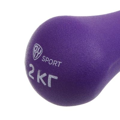 Гантель в форме кости 2кг (+- 100 гр) тм BY SPORT 