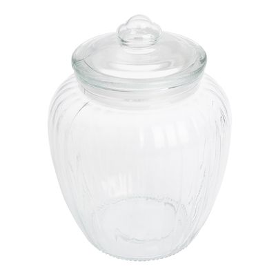 Банка для хранения VETTA Рельеф  1,7л, 14.5x14.5x20см