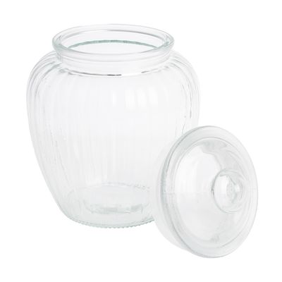 Банка для хранения VETTA Рельеф  1,7л, 14.5x14.5x20см