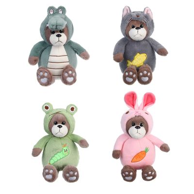 Игрушка мягкая "Медвежуля",   ИГРОЛЕНД, 3+ 