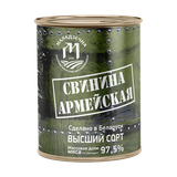 Консервы мясные «Свинина армейская» в/с