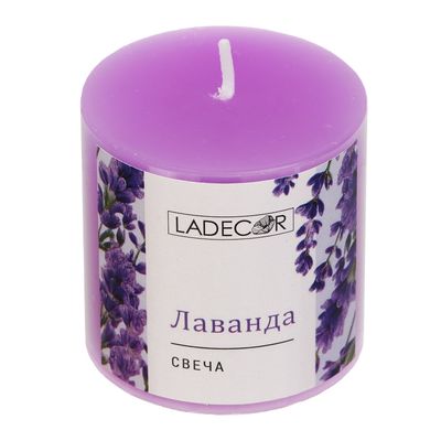 Свеча пеньковая ароматическая тм LADECOR  4 вида