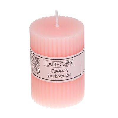 Свеча столбик тм LADECOR  4 цвета