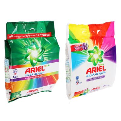 Стиральный порошок ARIEL Автомат Color, 1,5кг/1,3кг