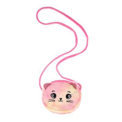 Сумка детская мягкая "Котя", тм ИГРОЛЕНД, 13х10 см