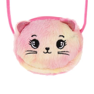 Сумка детская мягкая "Котя", тм ИГРОЛЕНД, 13х10 см