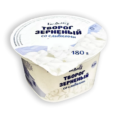 Творог зерненый «Беллакт» 5% 