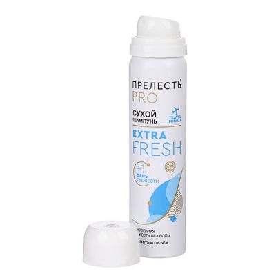 Сухой шампунь для волос Прелесть Professional Extra Fresh 