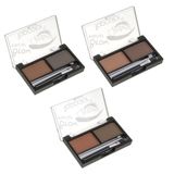 Тени для бровей 2-х цветные тм Topcolor, 5 гр, TC005 