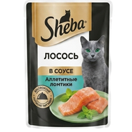 Корм для кошек Sheba Аппетитные ломтики в соусе Лосось - Мир Продуктов №3
