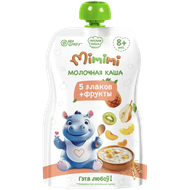 Пюре Mimimi молочная каша 5 злаков+фруткы - Мир Продуктов №3
