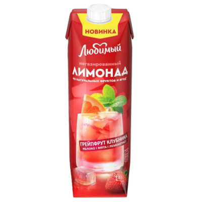 Лимонад «Любимый» грейпфрут-клубника