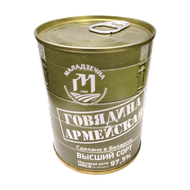 Консервы мясные «Говядина армейская» в/с - Мир Продуктов №4