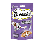 Лакомство Dreamies для взрослых кошек молочный коктейль