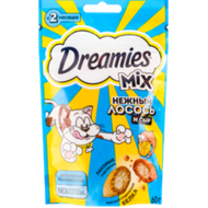 Лакомство взрослых для кошек Dreamies с добавлением лосося и сыра - Мир Продуктов №3