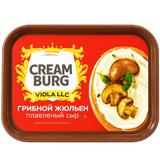 Сыр плавленый  Creamburg грибной жюльен