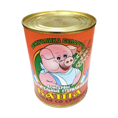 Каша перловая со свининой