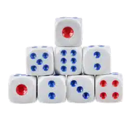 Кубики игральные LDGames 11x11мм - Галамарт