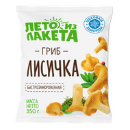 Грибы лисичка «Лето из пакета» замороженные - Мир Продуктов №3