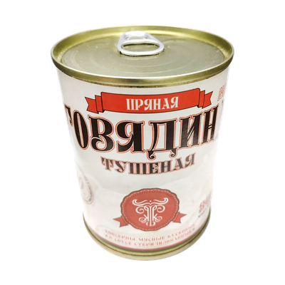 Консервы мясные «Говядина тушеная» пряная в соусе