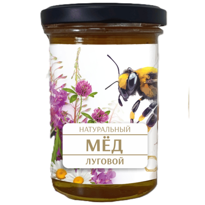 Мед натуральный луговой