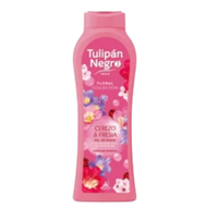 Гель для душа "Вишня и фрезия" Tulipan Negr - Мир Продуктов №3