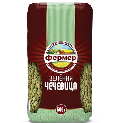 Чечевица зеленая «Фермер»