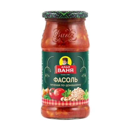 Фасоль Дядя Ваня печеная по-домашнему