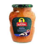 Икра  Дядя Ваня из баклажанов по-балкански - Мир Продуктов №3