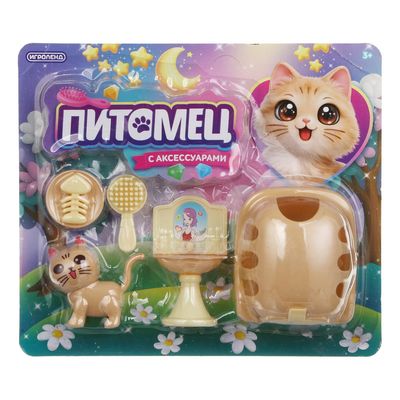 Игровой набор ИГРОЛЕНД Питомец с мебелью