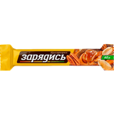 Конфета  Батончик Зарядись с арахисом и пеканом