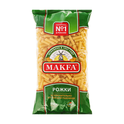 Макаронные изделия «Makfa» рожки