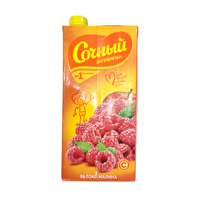 Напиток сокосодержащий «Сочный витамин» яблоко-малина