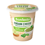 Сыр творожный «CREAM CHEESE» 65% песто и базилик