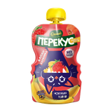 Пюре «Сочный перекус» из яблок-банана-клубники
