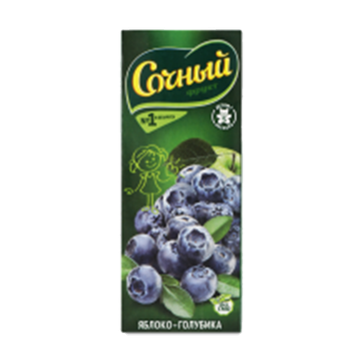 Нектар «Сочный фрукт» яблоко-голубика